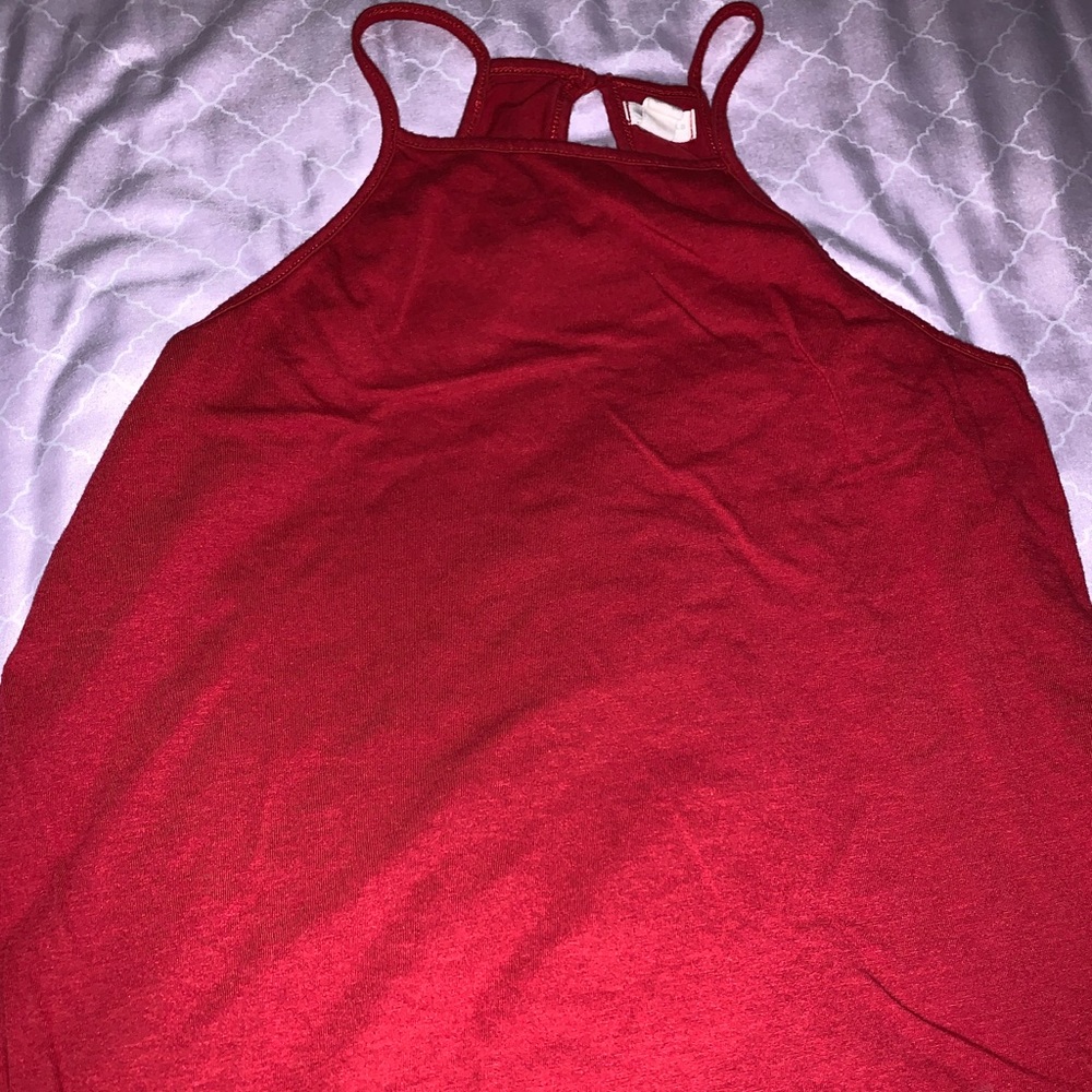Springfield red tank top